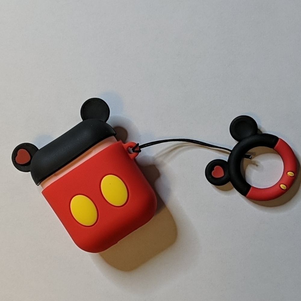 Mickey mouse silicone airpods case